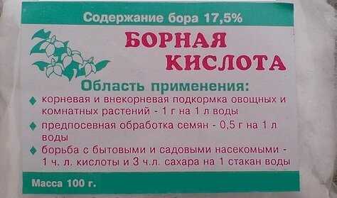 Раздел 1: Зачем нужна борная кислота в саду и огороде?