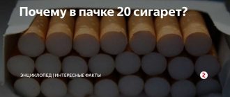 Почему в пачке сигарет 20 штук: история и объяснение