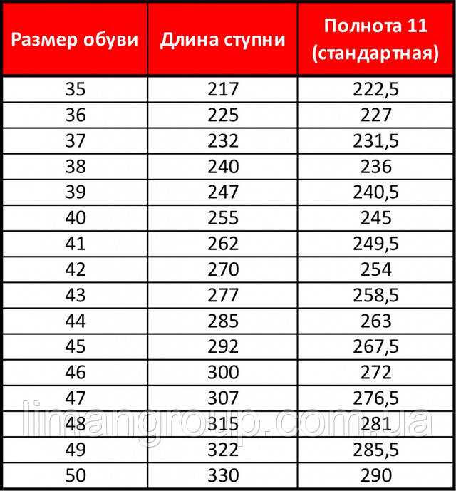 Что делать, если нужен размер обуви 262?
