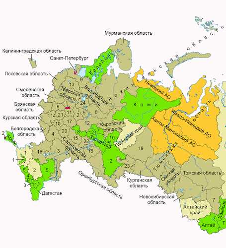 Республика Коми: история и география